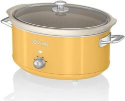 Swan Slow Cooker Retro 6.5 l Yellow (SF17031YELNEU)