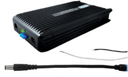 Gamber-Johnson POWER ADAPTER áramátalakító és inverter Beltéri 120 W Fekete (7300-0714)