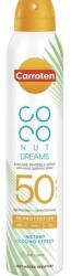 Caroten Carroten Coconut Dreams Spray uscat de protecție solară pentru corp SPF50 200 ml