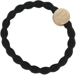 By Eloise London Letter Charms Gold Elastice de păr culoare P Black