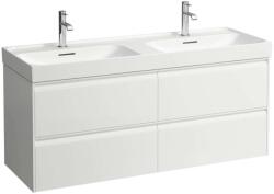 Laufen Meda - Dulap de lavoar, 52x128x45 cm, 4 sertare, alb mat H4216440112601 (H4216440112601)