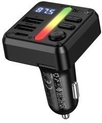 hoco. E89 Libre 45W (1A1C) autós BT FM transzmitter (HC673808)