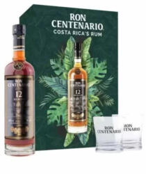 Centenario 12 éves rum 0, 7l 40% DRS + 2 pohár DD