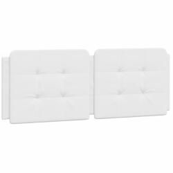 vidaXL fehér műbőr fejtámla párna 140 cm 1.5 kg (374860VidaXL)
