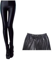 HOZRO műbőr leggings bundával, S méret - elegancia és kényelem a hideg évszakban (COLANTI_MARIMEA_M)