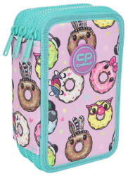 COOLPACK - Jumper 3 felszerelt 3 emeletes tolltartó - Happy Donuts (F067665) (F067665)