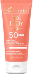  BIELENDA Sol d'Or arckrém SPF 50-nel száraz és érzékeny bőrre, 50 ml