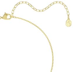 Swarovski дамско колие с висулка позлатен модел с кристал Swarovski UNA (5764761)