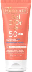  BIELENDA Sol d'Or arckrém SPF 50-nel zsíros és kombinált bőrre, 50 ml