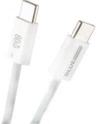 BLUE Power Cablu Date si Incarcare USB-C - USB-C Blue Power NB-Q273, 60W, 1m (Alb) (000007348008755809)