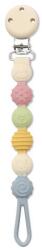 Lorelli Lant pentru suzeta din silicon, clips de prindere, BPA Free, Lorelli Blue Mix
