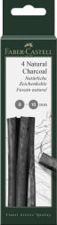 Faber-Castell Cutie 4 buc carbune natural pitt monochrome 9-15mm faber-castell (FC129498)
