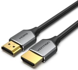 Vention HDMI/M -HDMI/M (ултратънък, HD, алуминиев, сив), 1, 5 м, кабел