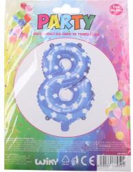 WIKY Balon gonflabil - numărul 8 albastru (WKW818493)