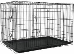 Pepita Cușcă portabilă pentru câini Pepita 120x74x80, 5cm - XXXL - negru (KF-XXL120)