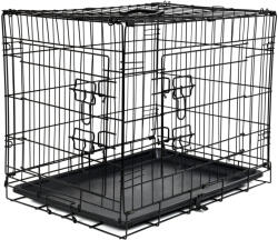 Funfit Cadru de cameră pliabil Funfit M/L - negru (3896)