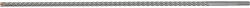 TOYA Burghiu cu cap încrucișat 12 x 600 mm SDS-Plus (YT-42339) Burghiu
