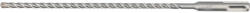 TOYA Burghiu cap încrucișat 6 x 260 mm SDS-Plus (YT-42313) Burghiu