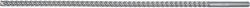 TOYA Burghiu cu patru muchii 20 x 800 mm SDS-Max (YT-419828) Burghiu