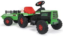 INJUSA Injusa: Zöld elektromos utánfutós traktor - 6V (636) - jatekbolt