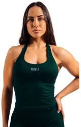 Nebbia Maiou pentru femei Primal Halter Top with Built-in Bra 863 dark green M