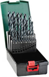 Metabo Fém spirálfúró készlet 25 részes 1 mm, 1.5 mm, 2 mm, 2.5 mm, 3 mm, 3.5 mm, 4 mm, 4.5 mm, 5 mm, 5.5 mm, 6 mm, 6.5 mm, 7 mm, 7.5 mm, 8 mm, (627667000)