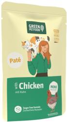 Green Petfood 16x85 g Kacsa Green Petfood Paté Csirke - Single protein nedves macskatáp