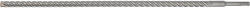 TOYA Fúrószár keresztfejű 16 x 600 mm SDS-Plus (YT-42355)