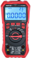 TOYA Multiméter LCD kijelzővel TRUE RMS (YT-730896)