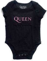 Queen Pink Logo Baby Black 0-3 Months Ing (QUBG62TB01)