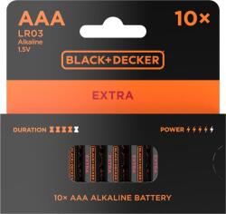 Black Plus Decker Extra Alkaline 10 AAA Elem (LR03P10B)