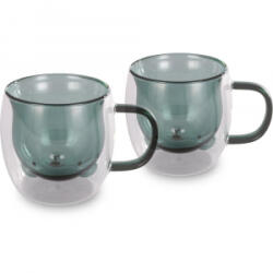 Lamart VASO Macis pohár 2db, 250ml zöld (LT9127) (LT9127)