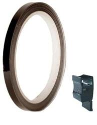 Puig Rim strip PUIG 4542N matt black 7mm x 6m (with aplicator) (MTP55163)