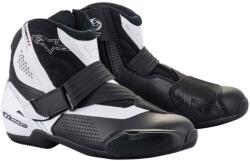 Alpinestars Cizme moto Alpinestars SMX-1 R ventilate alb-negru (AIM130-421)