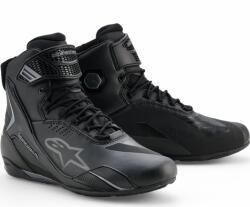 Alpinestars Ghete moto Alpinestars Faster-4 Drystar negru-gri închis (AIM133-74)