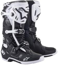 Alpinestars Cizme moto Alpinestars Tech 10 alb-negru (AIM130-387)