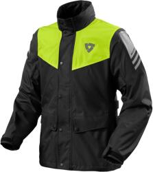 Revit Nitric 4 H2O jachetă de ploaie de motocicletă negru-fluo galbenă (REFRC021-1450)