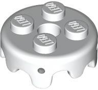 LEGO® Glazură pentru tort 2 X 2 cu 4 găuri mici (6443905)