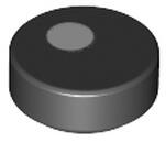 LEGO® Placă netedă rotundă 1 X 1 decorată - ochi (6284072)