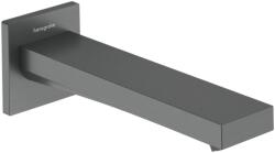 Hansgrohe Tecturis E Kádtöltő, Szálcsiszolt Fekete Króm 73410340 (73410340)
