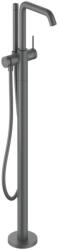 Hansgrohe Tecturis S Egykaros szabadonálló csaptelep, Szálcsiszolt Fekete Króm 73440340 (73440340)