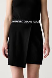 Karl Lagerfeld Jeans fustă creion cu vâscoză 9BY2-SDDZR1_99X (B3W12004)