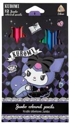 Colorino Színesceruza, háromszög, JUMBO, Kuromi 12 szín