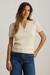 Ralph Lauren pulover cu mânecă scurtă pentru femei, cu vâscoză 9BY2-SWDZUB_01X (200P14041)