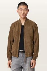 AllSaints geacă bomber pentru bărbați din piele întoarsă MORTEN 9BY2-KUMZZO_88X (M050LE)