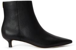 Lauren Ralph Lauren botine cu toc cui pentru femei din piele Frncsa Bt Hl 9BY2-OBDZSJ_99X