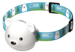 EMOS P3543 LED Fejlámpa tölthető medve 80 lm, Li-Pol 500 mAh (P3543)