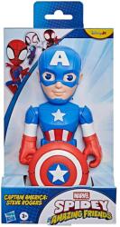 Spidey and His Amazing Friends Mega figurina Spidey And His Amazing Friends, Capitan America, Steve Rogers, G2462 Figurina