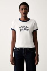 Kenzo póló női pamut - fehér M - answear - 54 990 Ft