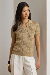 Ralph Lauren pulover cu mânecă scurtă pentru femei, cu vâscoză 9BY2-SWDZUB_08X (200P14041)